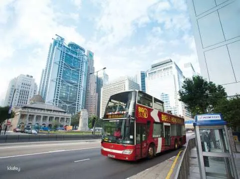 Hong Kong Big Bus Tours | Hong Kong Island, Stanley and Kowloon Tour with Star Ferry and Peak Tram / Sky 100 / Sampan Houseboat Visit Ticket
