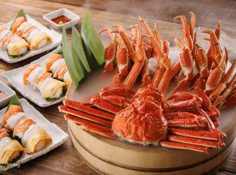 Nagoya, Japan｜Crab Zanmai Nagoya Sakae Store｜All you can eat king crab and snow crab