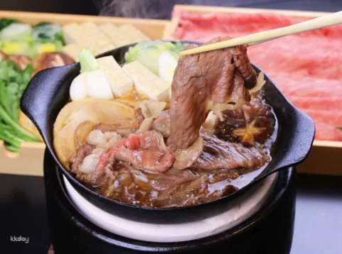 Gyunabe Ukon: A5 Wagyu Hotpot Restaurant with Hakone River View in Kanagawa | Japan